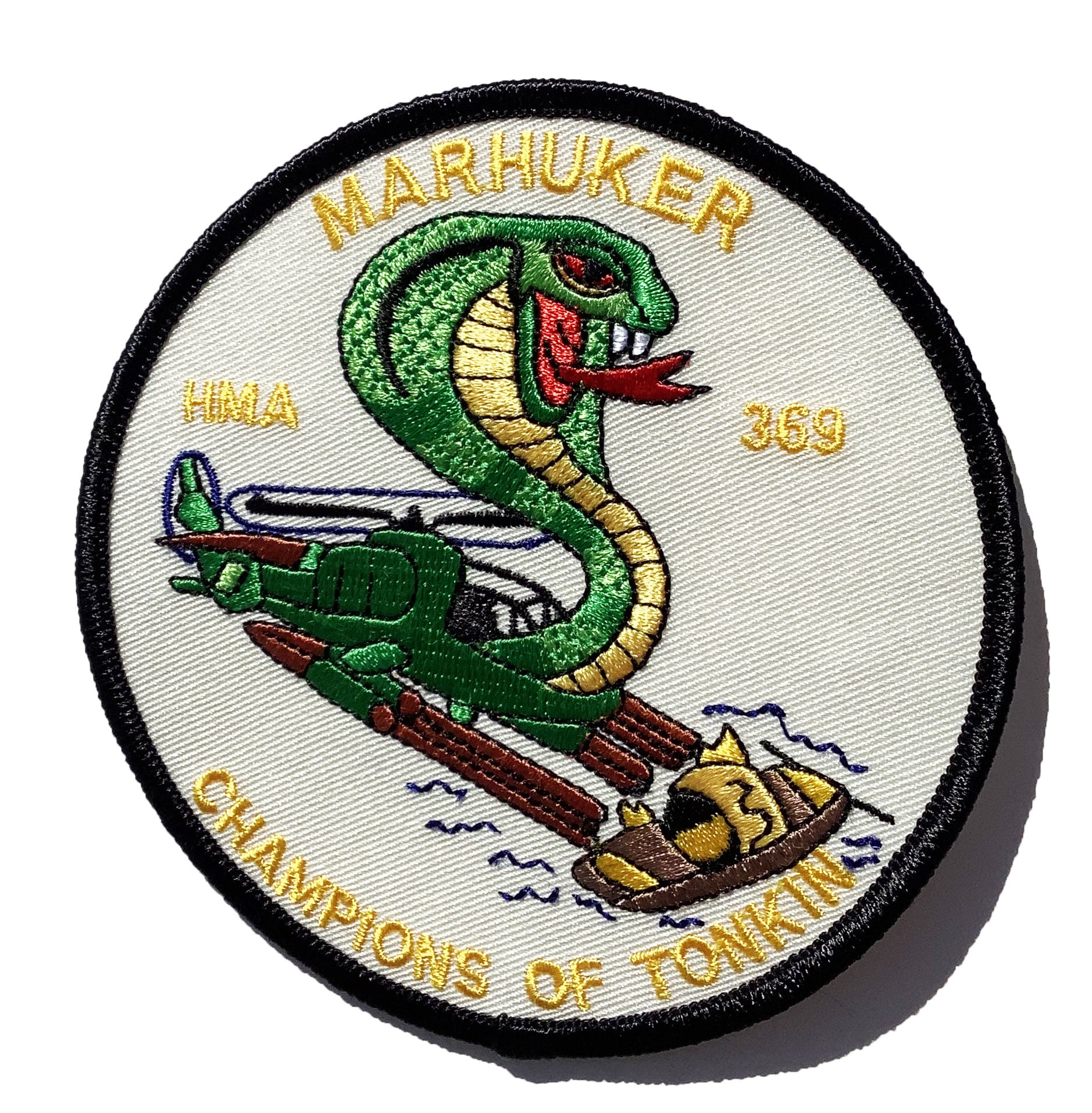 HMA-369 MARHUCKER Patch - Sew On