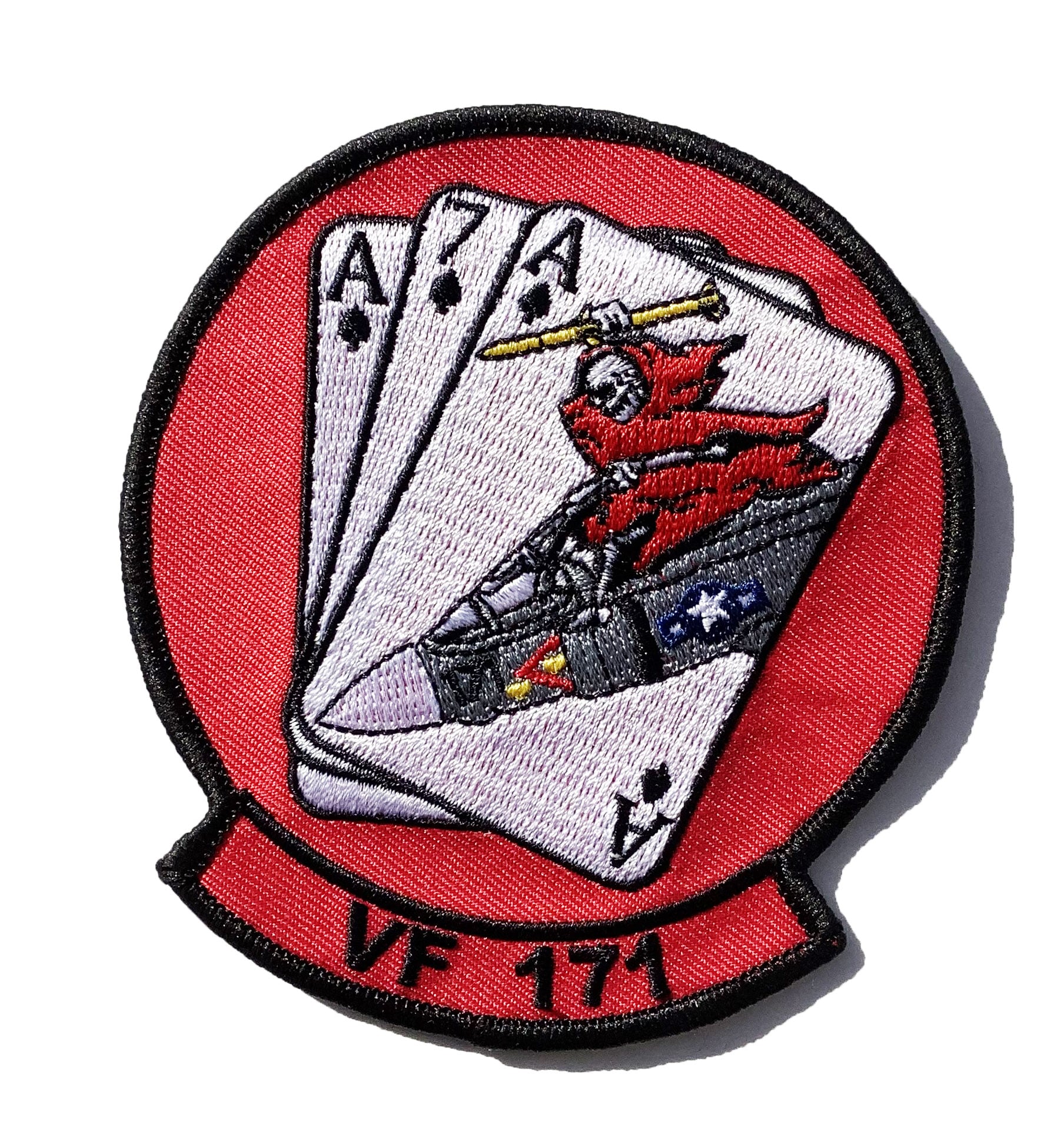 4 inch VF-171 Phantom Fighters Patch - Sew On