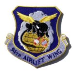 94th Airlift Wing Patch – Plastic Backing