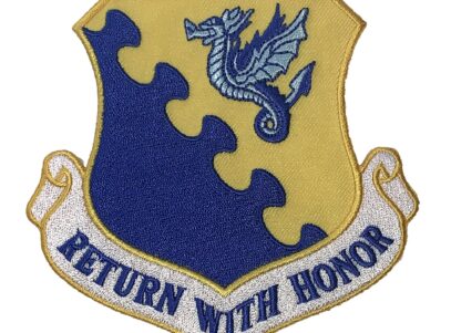 RETURN WITH HONOR 31st Fighter Wing Patch – Plastic Backing