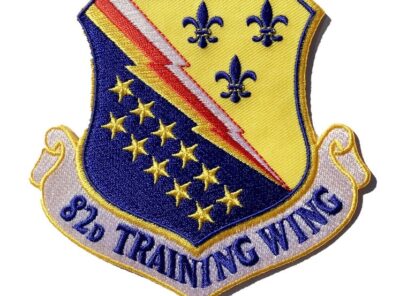 82nd Training Wing Patch – Plastic Backing