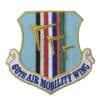 4 inch 60th Air Mobility Wing Patch – Plastic Backing