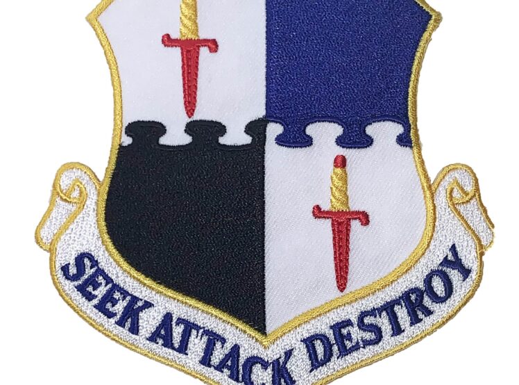52nd Fighter Wing Patch – Plastic Backing