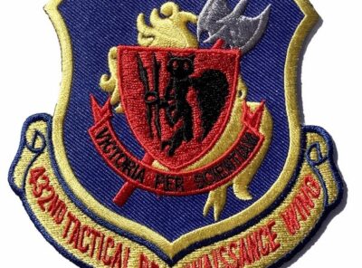 432ND TACTICAL RECONNAISSANCE WING Patch – Plastic Backing