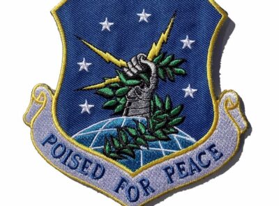 POISED FOR PEACE 91st Missile Wing Patch – Plastic Backing