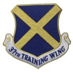 37th Training Wing Patch – Plastic Backing