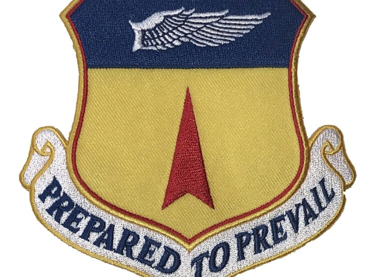 PREPARED TO PREVAIL 36th Wing Patch – Plastic Backing