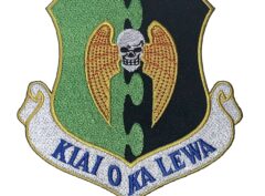 KIAI O KA LEWA 5th Bomb Wing Patch – Plastic Backing