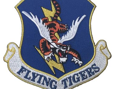 FLYING TIGERS 23d Fighter Group Patch – Plastic Backing