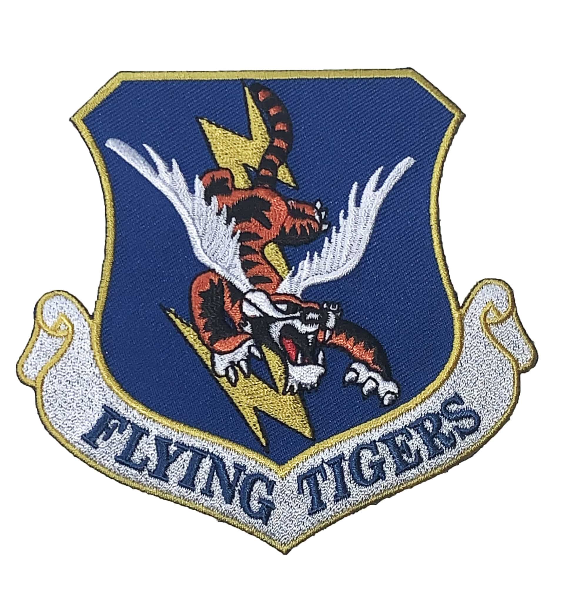 AAC 23rd Fg Fighter Groupe WW2 Flying Tigres Aac USAF Fighter Escadron Veste Patch 