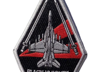 VFA-154 Black Knights Shoulder and Chest patches Triangle - Sew On