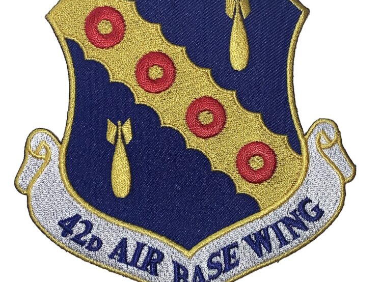 42nd Air Base Wing Patch – Plastic Backing