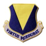 86th Airlift Wing "Virtus Perdurat" Patch – Plastic Backing