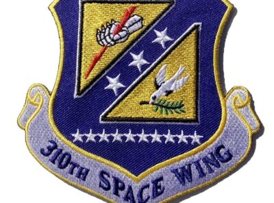 310th Space Wing Patch – Plastic Backing