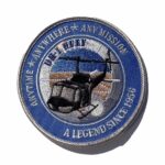 UH-1 Huey A Legend Since 1969 OD Green Patch Patch -Sew On