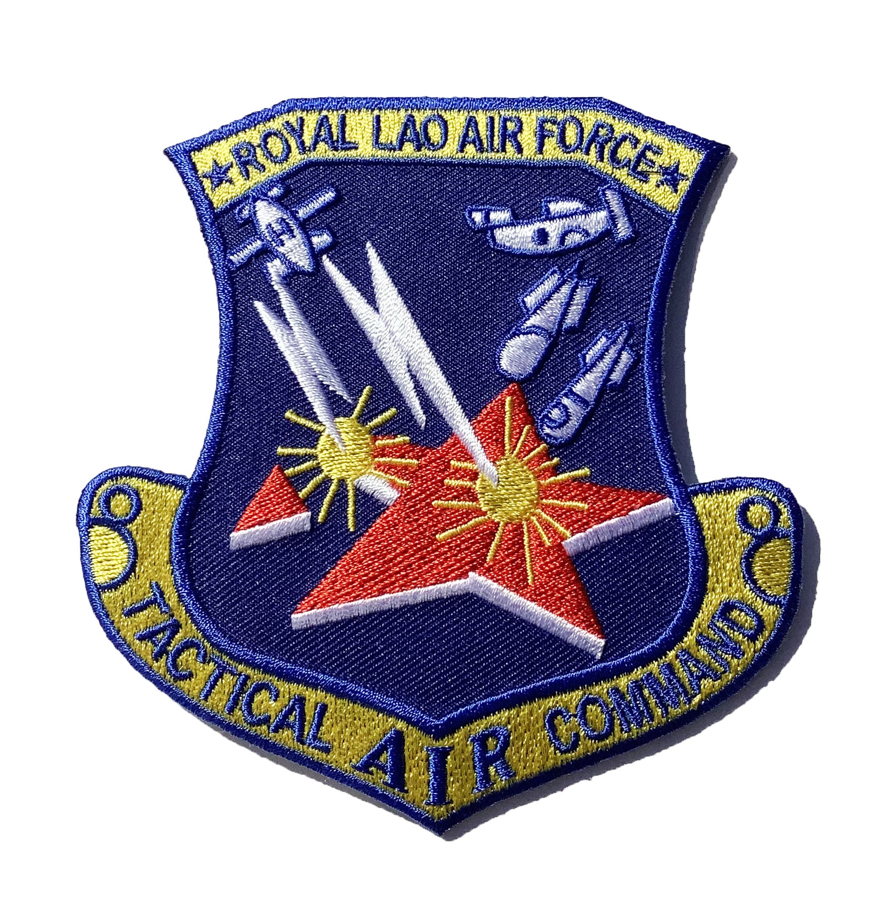 ROYAL LAO AIR FORCE Patch – Plastic Backing