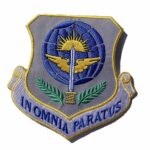 In Omnia Paratus Patch – Plastic Backing