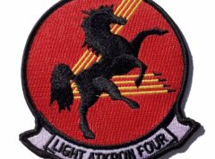 VAL-4 Black Ponies Patch - Sew On
