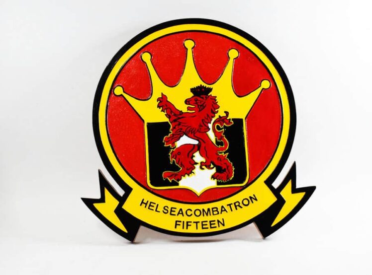 HSC-15 Red Lions Plaque