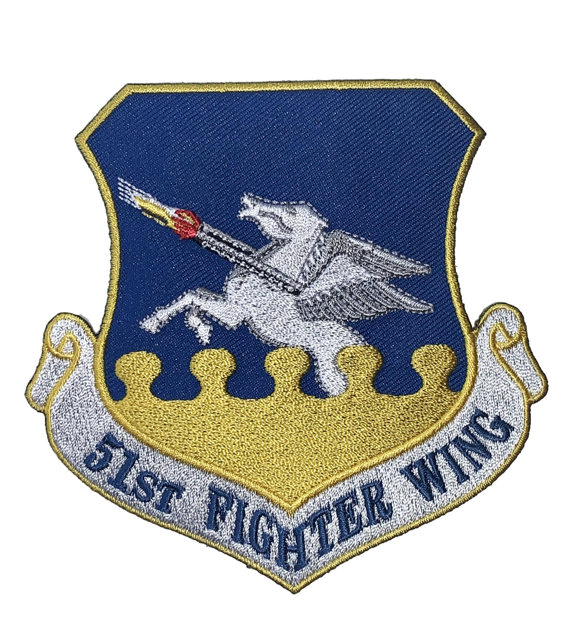 51st Fighter Wing Patch – Plastic Backing