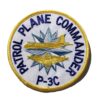 Patrol Plane Commander P-3 Patch