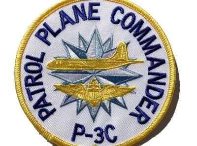 Patrol Plane Commander P-3 Patch