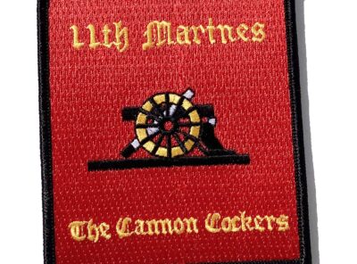11th Marines Cannon Cockers-No Hook and Loop