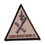 Marine Air Group 31 MAG-31 (gray) - No Hook & Loop