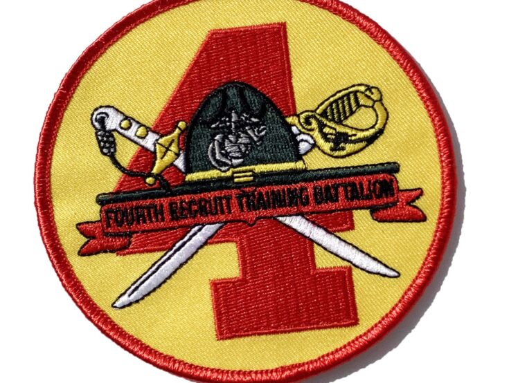 4th Recruit Training Bn Patch – No Hook & Loop