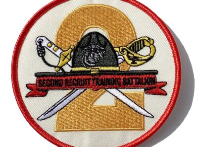 2nd Recruit Training Bn Patch – No Hook & Loop