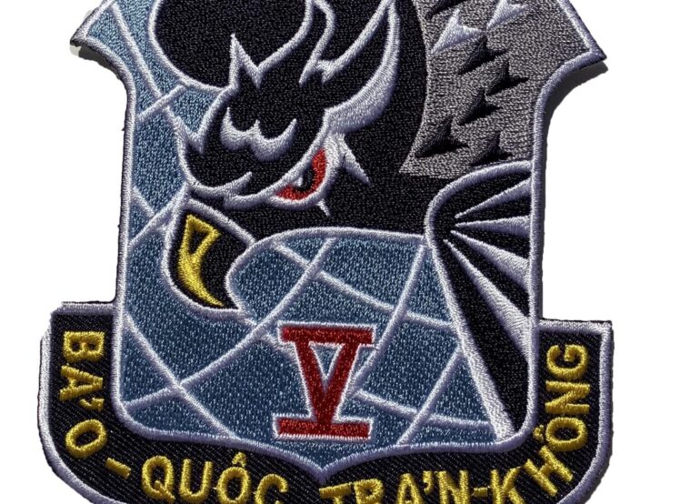 4 inch reproduction Republic of Vietnam Air Force (RVNAF) 5th Air Division Patch