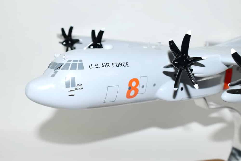 152nd Airlift Wing 192nd Airlift Squadron High Rollers C-130J Model