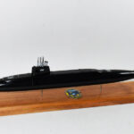 USS George Washington Carver SSBN-656 Submarine Model (Black Hull)