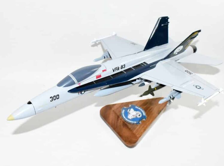 VFA-83 Rampagers USS EISENHOWER 2007 F/A-18C Model