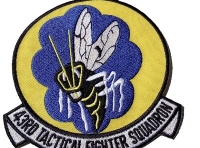 43RD Tactical Fighter Squadron Hornets Patch - Sew On