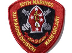 10th Marines 2nd MARDIV-No Hook and Loop