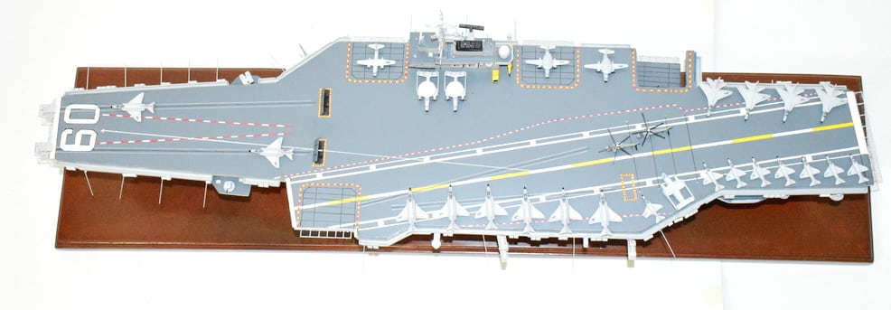 USS Saratoga CV-60 Aircraft Carrier Model