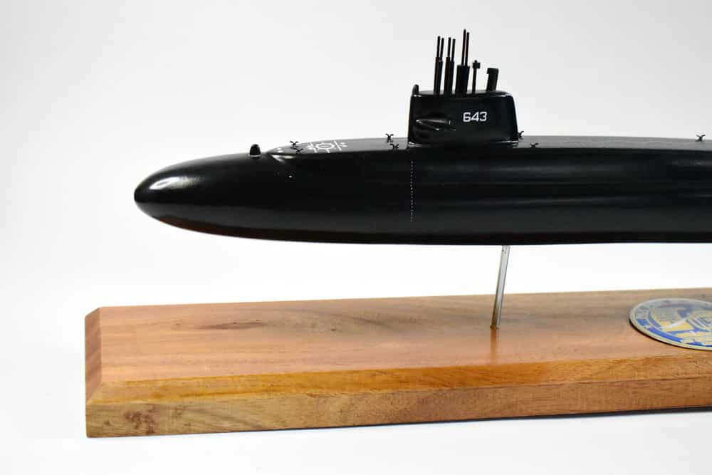 USS George Bancroft SSBN-643 Submarine Model (Black Hull)