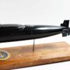 USS Henry L. Stimson SSBN-655 Submarine Model (Black Hull)
