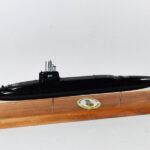 USS George C. Marshall SSBN-654 Submarine Model (Black Hull)