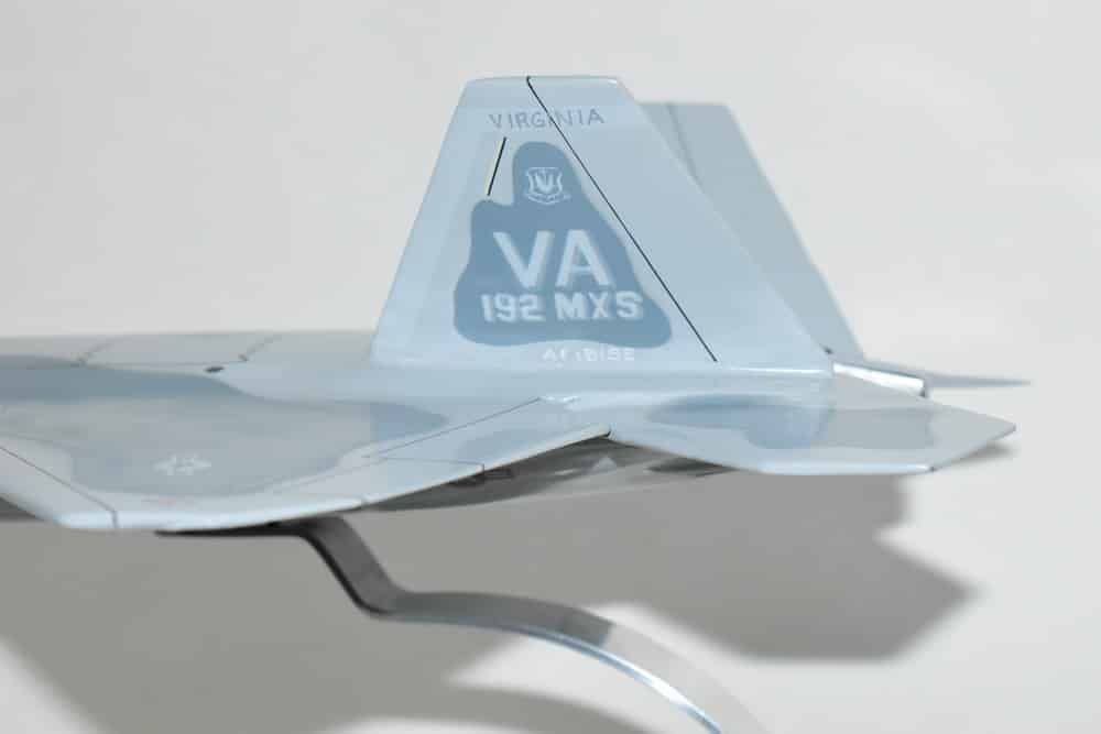 192d Maintenance Squadron VA ANG F-22 Model