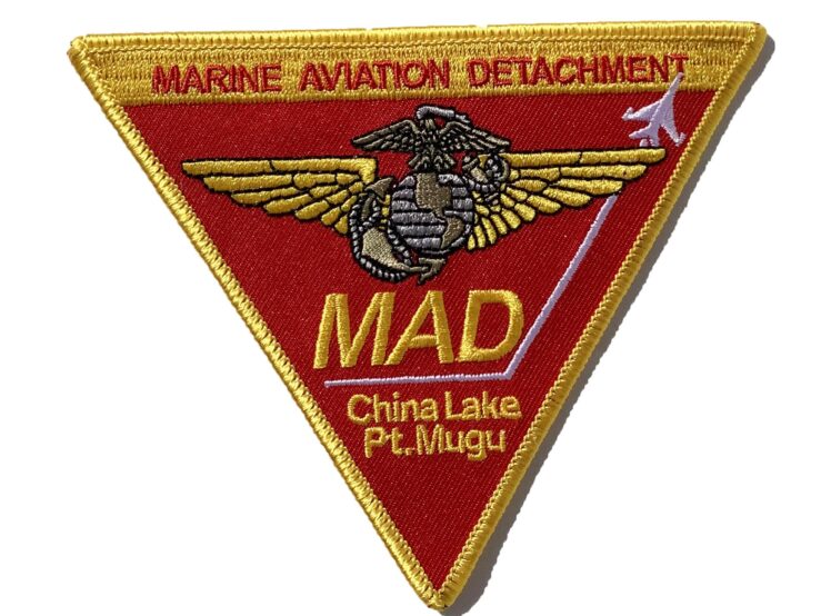 Marine Aviation Det. Patch – No Hook & Loop