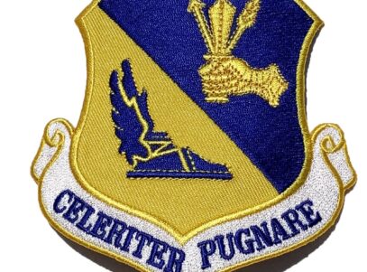 Celeriter Pugnare 374th Airlift Wing Patch – Plastic Backing