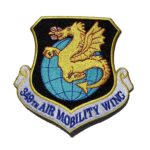 349th Air Mobility Wing Patch – Plastic Backing
