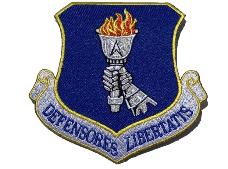 DEFENSORES LIBERTATIS 319th Reconnaissance Wing Patch – Plastic Backing