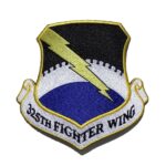 325th Fighter Wing Patch – Plastic Backing