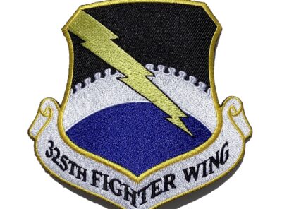 325th Fighter Wing Patch – Plastic Backing