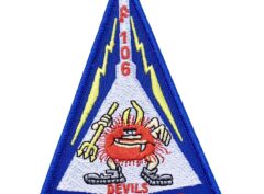 F-106 48th Fighter Interceptor Squadron Patch – Plastic Backing