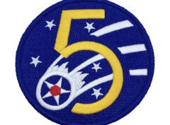 5th Air Force Patch – Hook and Loop