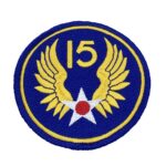 15th Air Force Patch – Hook and Loop